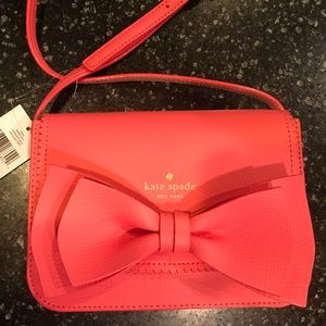 NWT KATE SPADE HANNI VANDERBILT PINK CROSSBODY BAG